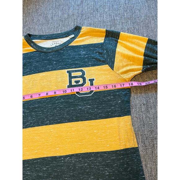 Longsleeve the league baylor university BU long sleeve striped shirt medium - Picture 5 of 7